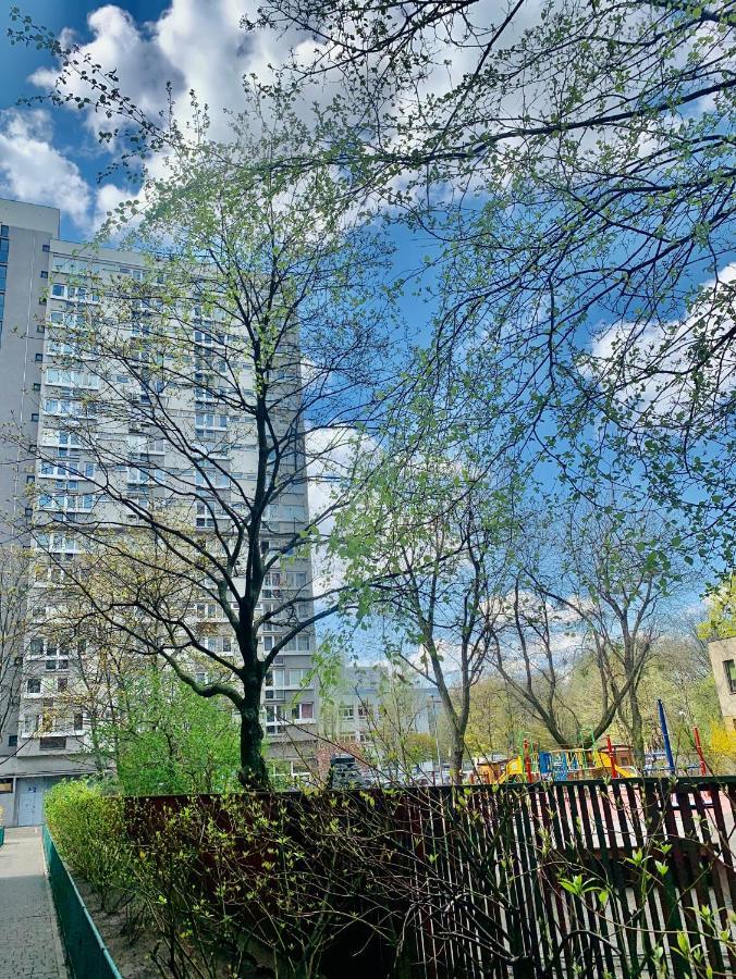 Bright 14Th Floor Central Home With Balcony & Views Warsaw Luaran gambar