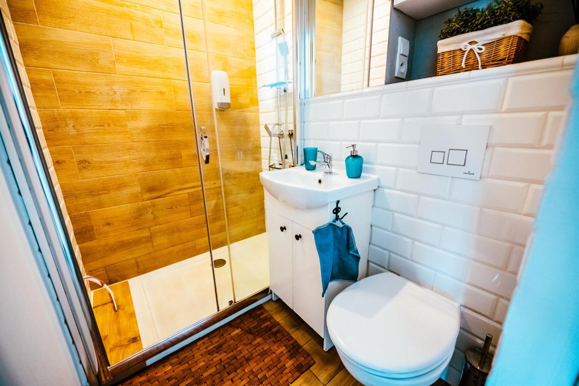 Bright 14Th Floor Central Home With Balcony & Views Warsaw Luaran gambar