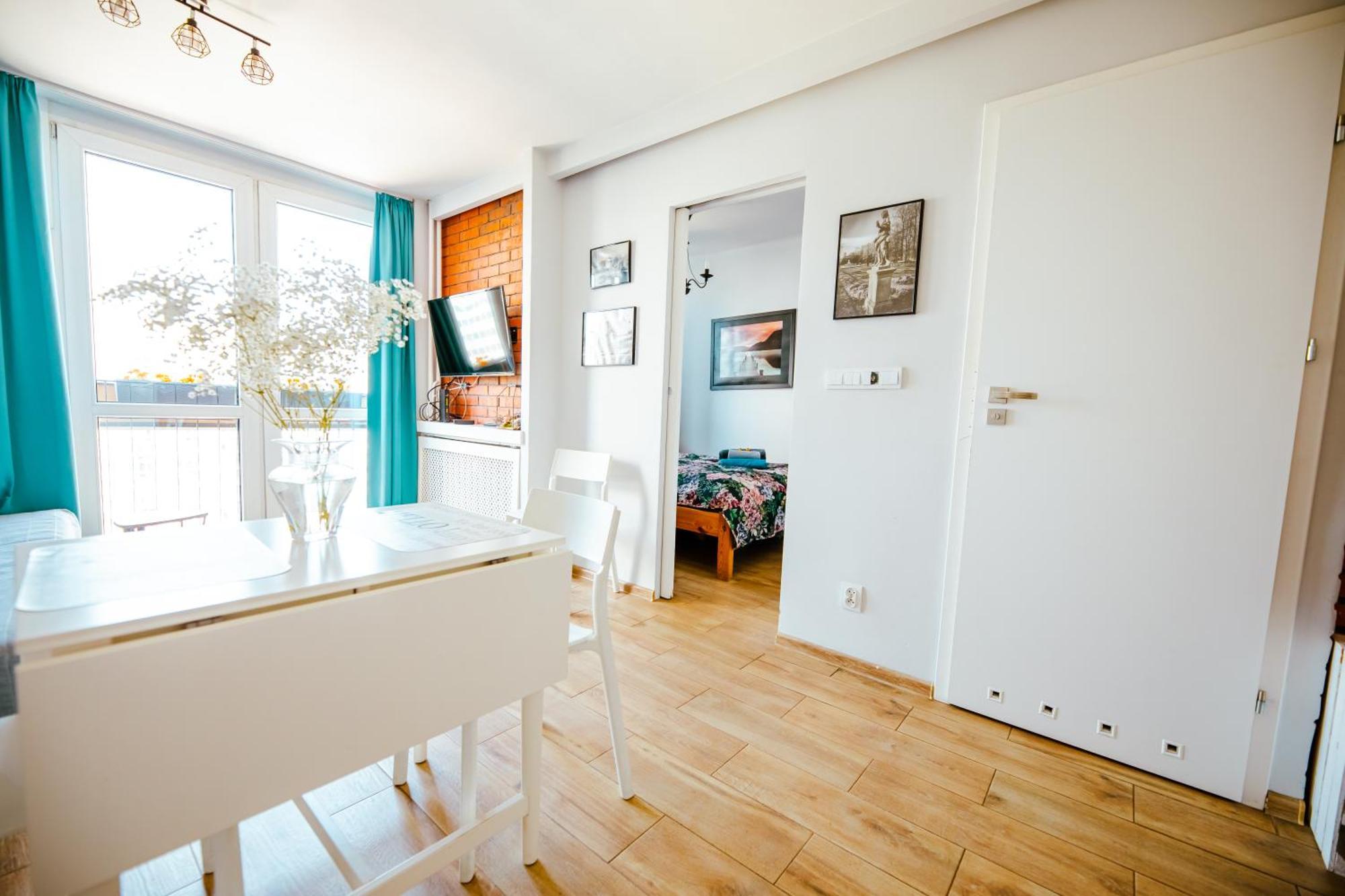 Bright 14Th Floor Central Home With Balcony & Views Warsaw Luaran gambar