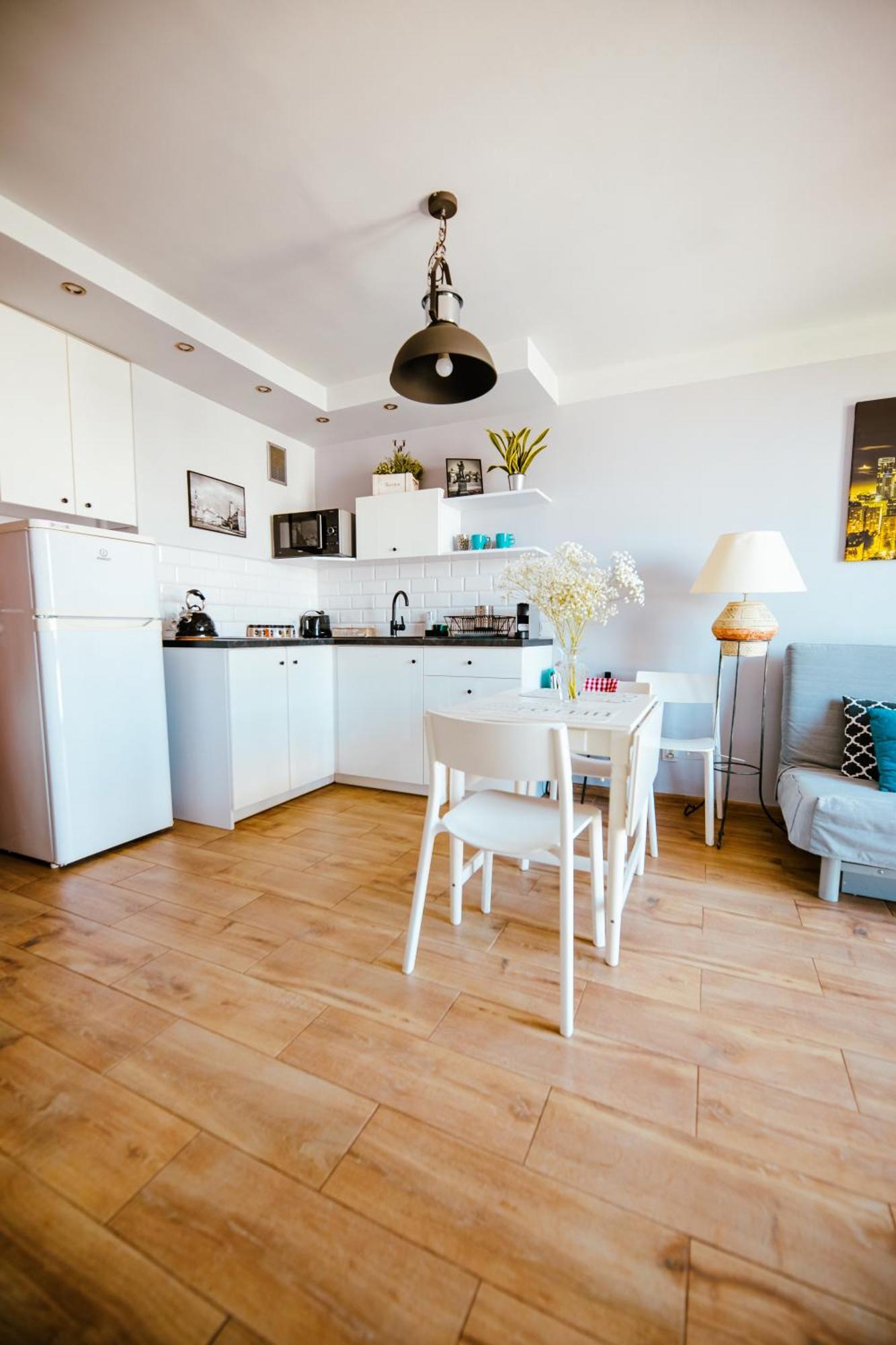 Bright 14Th Floor Central Home With Balcony & Views Warsaw Luaran gambar